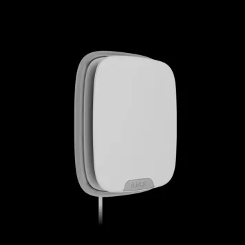 Проводная сирена с креплением для брендированной лицевой панели Ajax StreetSiren DoubleDeck Fibra White (57244.61.WH1)-1