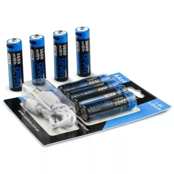 Акумулятор SEVEN AA 1.5V Li-ion 4 шт (SEVENAA1.5VLi-ion4)-1