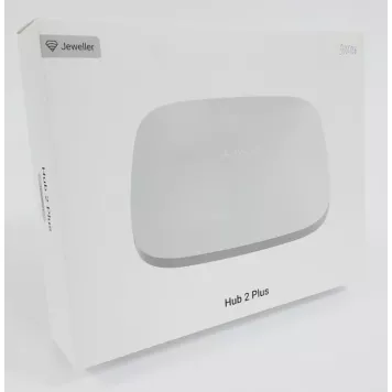 (Уценка) Интеллектуальная централь Ajax Hub 2 Plus White-0