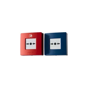 Бездротова настінна кнопка для активації пожежної тривоги вручну Ajax ManualCallPoint (Red)Jeweller (Для житлових обʼєктів) (60815.171.NC1)-6