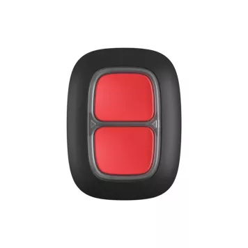 Беспроводная экстренная кнопка Ajax DoubleButton Black (38102.79.BL1)-0