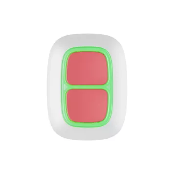 Беспроводная экстренная кнопка Ajax DoubleButton White (38103.79.WH1)-0