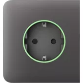 Бічна панель для вбудованої розетки Ajax SideCover (smart) Gray (60000.163.GR)