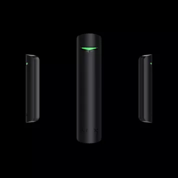 Проводной датчик открытия двери/окна Ajax DoorProtect Fibra Black (44392.03.BL1)-2