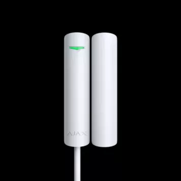 Проводной датчик открытия двери/окна Ajax DoorProtect Fibra White (44393.03.WH1)-1