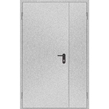 Двери противопожарные металлические глухие ДМП ЕІ30-2-2100х1200 лев., ЕвроСтандарт (артикул: 000030697)-1