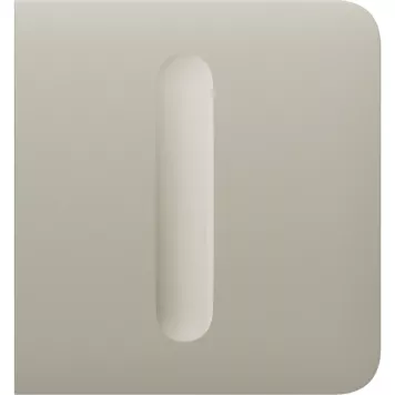 Центральна кнопка для димерного вимикача Ajax SideButton (Dimmer) Ivory (98582.254.IV1)-0