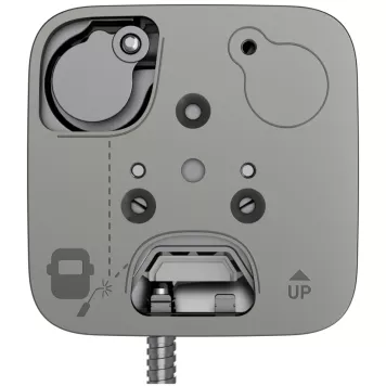 Проволочный датчик вибрации с дополнительным сенсором удара Ajax SeismoProtect G3 Fibra White (117737.269.WH1)-3