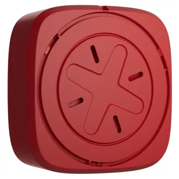 Беспроводной адресный пожарный оповещатель звуковой Ajax EN54 FireProtect (Sounder) Jeweller Red (118604.278.RD1)-3