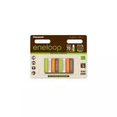 Акумулятор Panasonic Еneloop AAA 750 8шт mAh NI-MH Organic Colors (BK-4MCCE / 8RE) Panasonic 12315