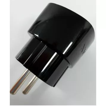 (Уценка) Радиоуправляемая умная розетка со счетчиком энергопотребления Ajax Socket Black-3