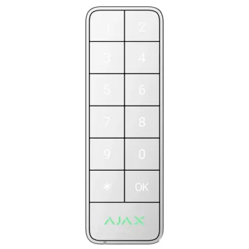 Проводная клавиатура Ajax Superior KeyPad Outdoor Fibra White (117759.285.WH)-0