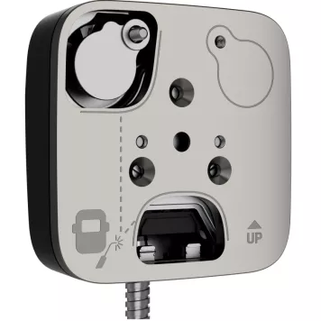 Проволочный датчик вибрации с дополнительным сенсором удара Ajax SeismoProtect G3 Fibra Black (117736.269.BL1)-4