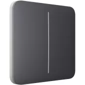 Выключатель Ajax LightSwitch 2-клавишный Graphite
