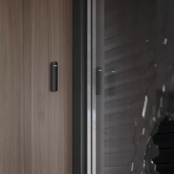 Проводной датчик разбития стекла Ajax GlassProtect Fibra Black (44396.05.BL1)-4