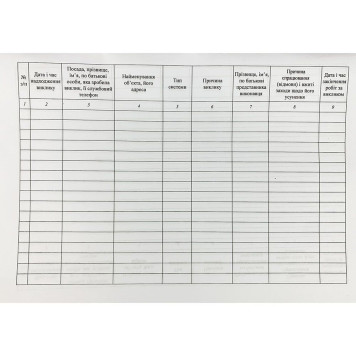 Журнал обліку робіт що виконуються за нарядами і розпорядженнями (висотні роботи) (артикул: 000015753) Журнал обліку робіт що виконуються за нарядами і розпорядженнями (висотні роботи) (артикул: 000015753)-1