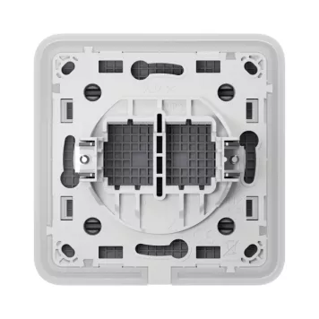 Заглушка монтажної коробки Ajax CoverPlate SoloCover (CP) Grey (126123.321.GR)-2