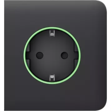 Бічна панель для вбудованої розетки Ajax SideCover (smart) Graphite (60001.163.GP)-1