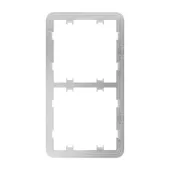 Рамка для двох вимикачів/розеток Ajax Frame (2 seats) vertical (83430.141.NC)
