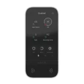 Беспроводная клавиатура с сенсорным экраном Ajax KeyPad TouchScreen White (58455.148.WH1)