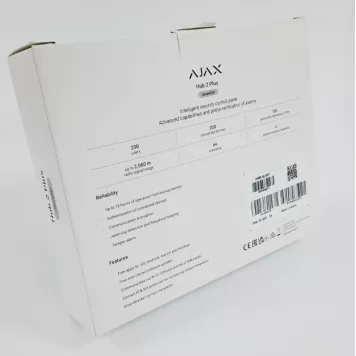 (Уценка) Интеллектуальная централь Ajax Hub 2 Plus White-1