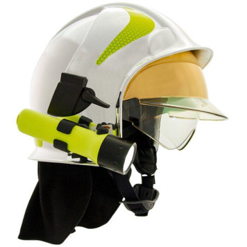 Каска пожежна \"Calisia Vulcan\" (золоте забрало та окуляри) (артикул: 000078804)-0