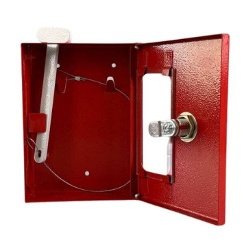 Ключниця пожежна під 1 ключ (з молоточком) (артикул: 000013486)-2