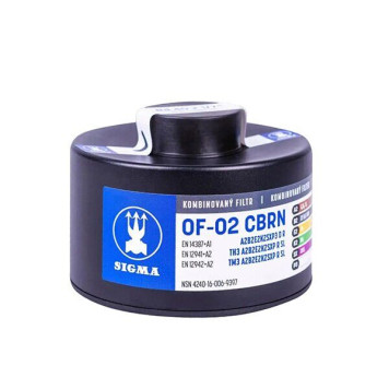 Комбінований фільтр SIGMA OF-02 CBRN A2B2E2K2SXP3DR (артикул: 000083487)-0