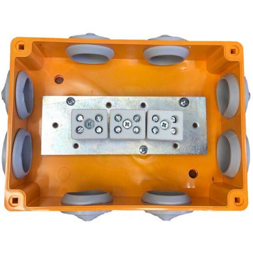 Коробка розподільча (комутаційна) вогнестійка, для кабельних мереж, КП-02-90 К6/4 (артикул: 000081413) Коробка розподільча (комутаційна) вогнестійка, для кабельних мереж, КП-02-90 К6/4 (артикул: 000081413)-0