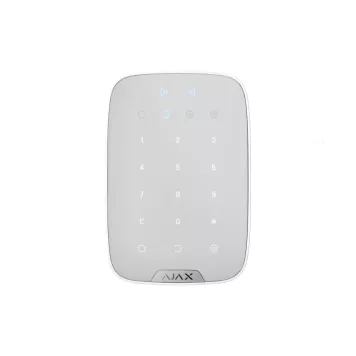 Беспроводная сенсорная клавиатура Ajax KeyPad Plus White (38253.83.WH1)-0