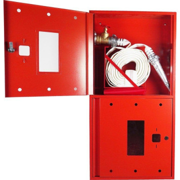Кран-комплект ЄС-51-1-РС-50 (Шафа пожежна ШП-60/120-НС Червона) + 2 вогнегасника ВП-5 и ВП-6 (артикул: 000074378) Кран-комплект ЄС-51-1-РС-50 (Шафа пожежна ШП-60/120-НС Червона) + 2 вогнегасника ВП-5 и ВП-6 (артикул: 000074378)-1