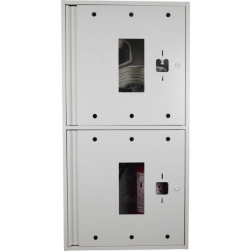 Кран-комплект ЕС-51-1-РСК-50 (Шкаф пожарный ШП-60/120-НС Белый) + 2 огнетушителя ВП-5 и ВП-6 (артикул: 000074376)-2