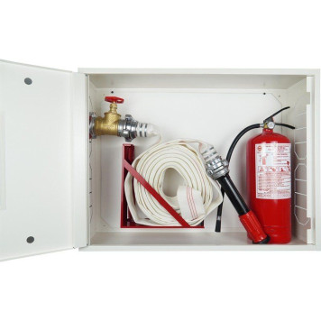 Кран-комплект ЄС-51-1-РСПК-50 (Шафа пожежна ШП-80/60-НС Біла) + 1 вогнегасник ВП-5 (артикул: 000074383) Кран-комплект ЄС-51-1-РСПК-50 (Шафа пожежна ШП-80/60-НС Біла) + 1 вогнегасник ВП-5 (артикул: 000074383)-0