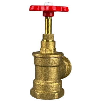 Кран пожежний Ду 25 лат. кут. 90º (вн.-зов.) (артикул: 000015415) Кран пожежний Ду 25 лат. кут. 90º (вн.-зов.) (артикул: 000015415)-1