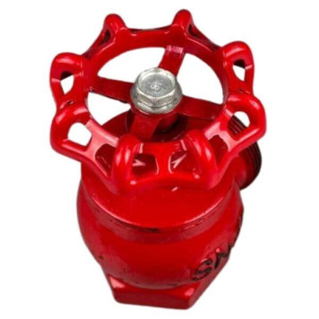 Кран пожежний Ду 50 чавун. кут. (вн.-зов.) (артикул: 000013489) Кран пожежний Ду 50 чавун. кут. (вн.-зов.) (артикул: 000013489)-2