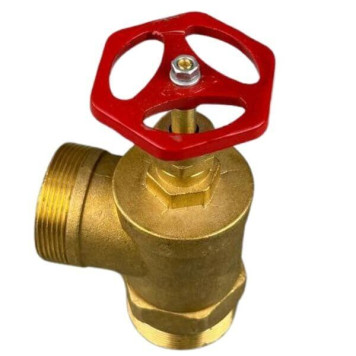 Кран пожарный Ду 50 лат. угл. 90º (нар.-нар.) (артикул: 000015426)-4