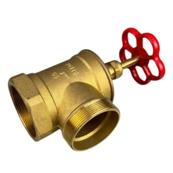 Кран пожежний Ду 65 лат. кут. 90º (вн.-зов.) (артикул: 000046927) Кран пожежний Ду 65 лат. кут. 90º (вн.-зов.) (артикул: 000046927)-3