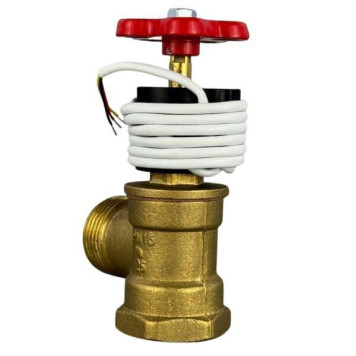 Кран пожежний з датчиком положення крану (ДППК) Ду 25 лат. кут. 90º (вн.-зов.) (артикул: 000046996) Кран пожежний з датчиком положення крану (ДППК) Ду 25 лат. кут. 90º (вн.-зов.) (артикул: 000046996)-2