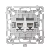 Механізм розетки Ajax OutletCore (LAN) White (126185.165.WH)