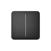 Кнопка для одноклавішного чи прохідного вимикача Ajax SoloButton (2-gang) (45119.144.BL)