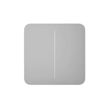 Кнопка для одноклавішного чи прохідного вимикача Ajax SoloButton (2-gang) (46015.144.FG)-0