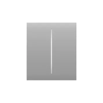 Центральна кнопка для двоклавішного вимикача Ajax CenterButton (2-gang) Fog (46027.140.FG)-0