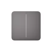 Кнопка для одноклавішного чи прохідного вимикача Ajax SoloButton (2-gang) (46017.143.GR)