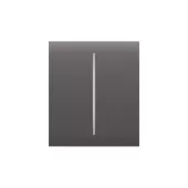 Центральна кнопка для двоклавішного вимикача Ajax CenterButton (2-gang) Grey (46029.140.GR)