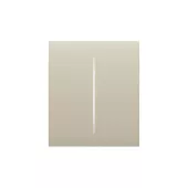 Центральна кнопка для двоклавішного вимикача Ajax CenterButton (2-gang) Ivory (46030.140.IV)