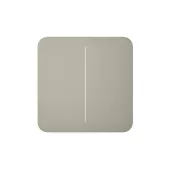 Кнопка для одноклавішного чи прохідного вимикача Ajax SoloButton (2-gang) (46019.144.OL)