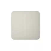 Кнопка для одноклавішного чи прохідного вимикача Ajax SoloButton (2-gang) (46020.144.OY)