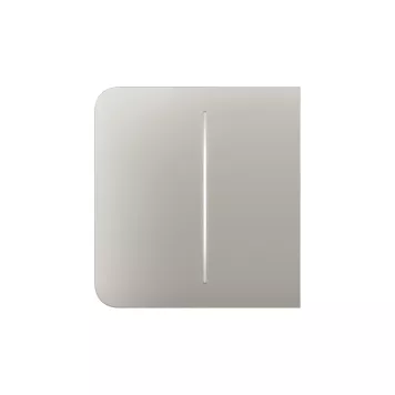 Бічна кнопка для двоклавішного вимикача Ajax SideButton (2-gang) Oyster (46026.143.OY)-0