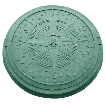 Люк каналізаційний п/п садовий \"Україна\ Люк каналізаційний п/п садовий \"Україна\-0