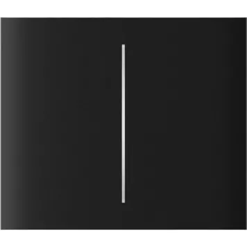 Центральна кнопка для двоклавішного вимикача Ajax CenterButton (2-gang) vertical Black (83443.140.BL)-0